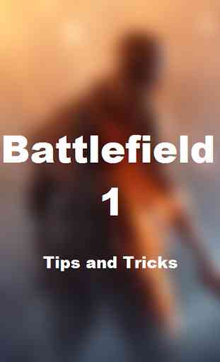 Tricks and Tips Battlefield 1 1