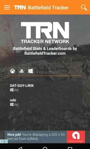 TRN Stats: Battlefield 1 1