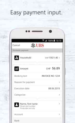 UBS Mobile Banking 3