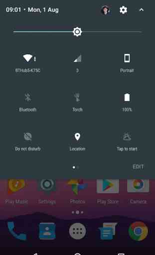 Weather Quick Settings Tile 4