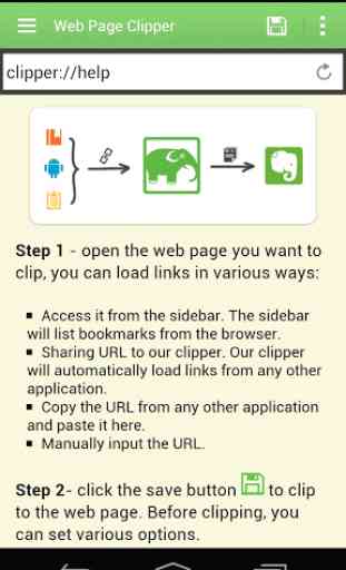 Web Page Clipper for Evernote 1