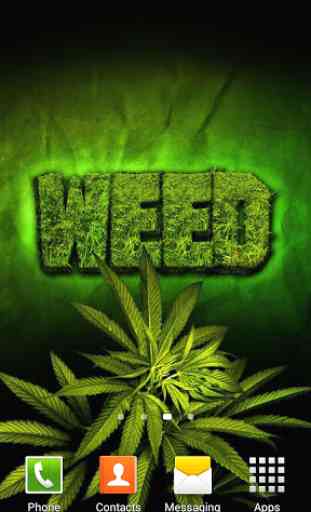 Weed Live Wallpaper 3
