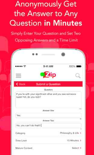 Zip: The Question Answer App 2