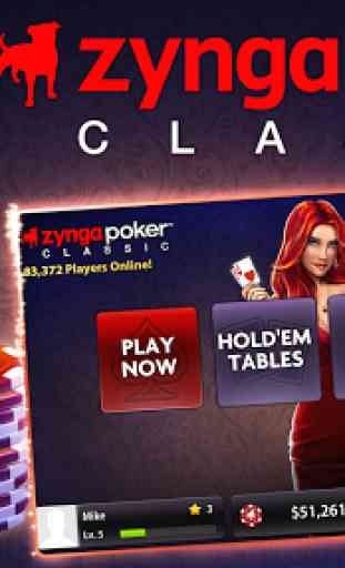 Zynga Poker Classic TX Holdem 1