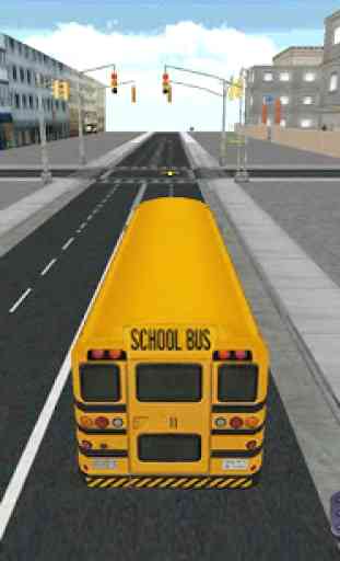 3D School Bus Drive Simulator 4