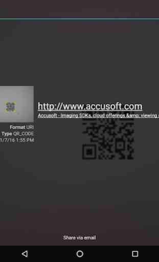 Accusoft Barcode Scanner 3