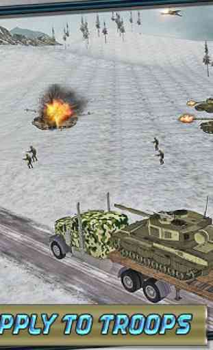 Army Battle field Transport 3D 1
