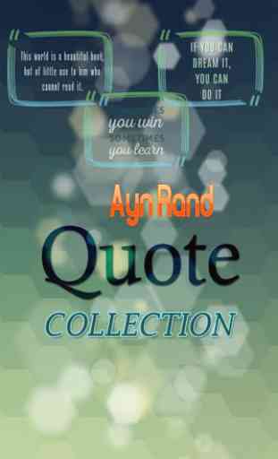 Ayn Rand Quotes Collection 1