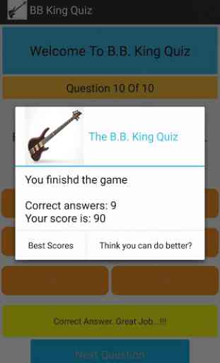 B.B. King Quiz 2