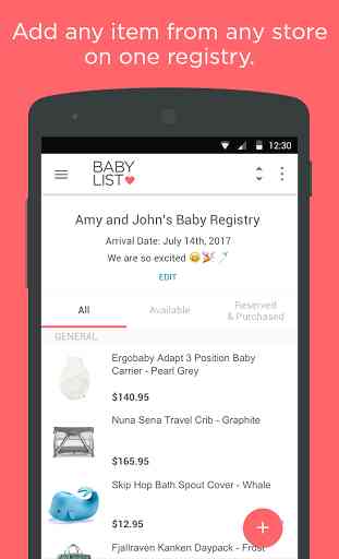 Babylist Baby Registry 1
