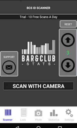 Bar & Club Stats - ID Scanner 1