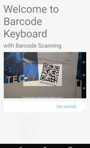 Barcode Keyboard + NFC, Demo 4
