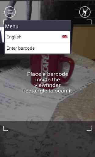Barcode product lookup origin 2