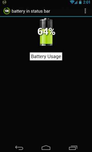 battery in status bar 3