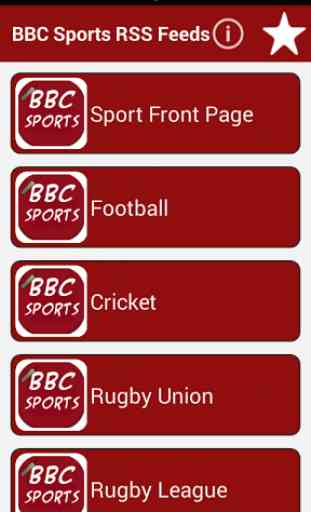 BBC Sports  Latest RSS Feeds 1