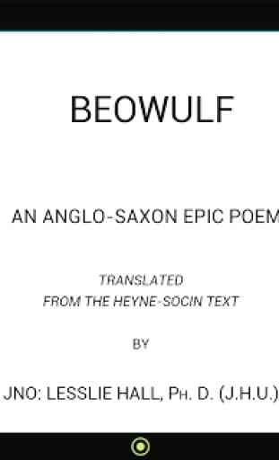 Beowulf: Anglo-Saxon Epic Poem 3