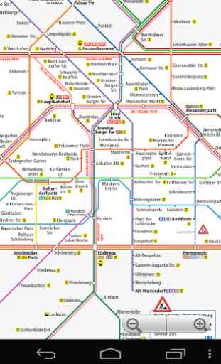 Berlin subway route network 2