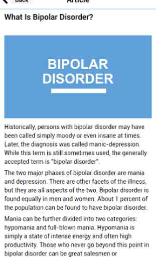 Bipolar Disorder Articles 2
