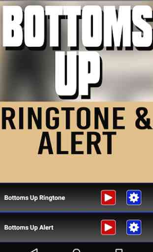 Bottoms Up  Ringtone and Alert 1