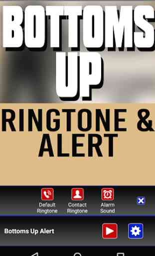 Bottoms Up  Ringtone and Alert 2