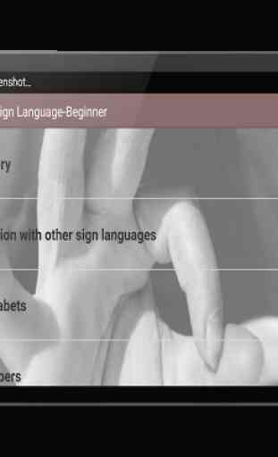 British Sign Language-Beginner 4
