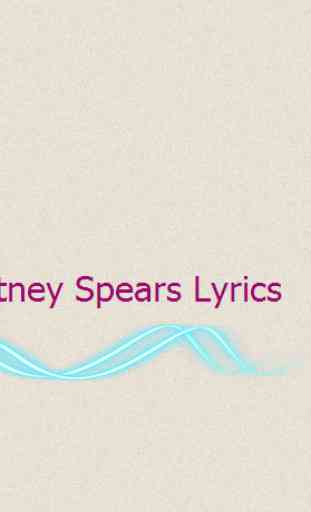 Britney Spears Lyrics 1