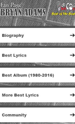 Bryan Adams: Best Lyrics 1