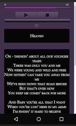 Bryan Adams Lyrics 3