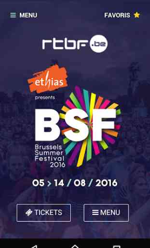 BSF - Brussels Summer Festival 1