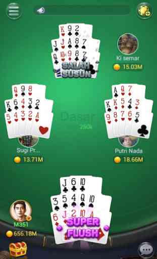Capsa Susun ( Free Poker Game) 2
