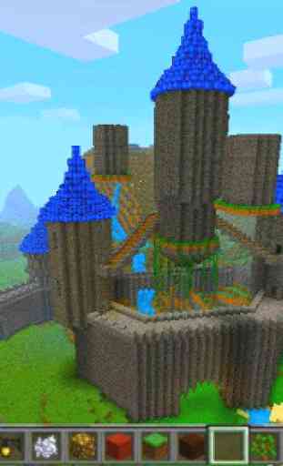 Castle of Mine Block Craft 1