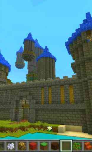 Castle of Mine Block Craft 3