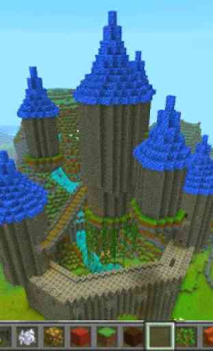 Castle of Mine Block Craft 4