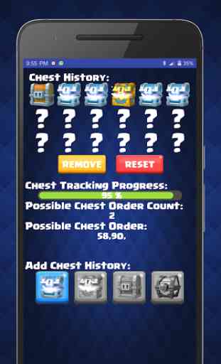 Chest Tracker for Clash Royale 2