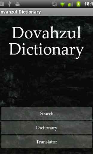 Dovahzul Dictionary 1