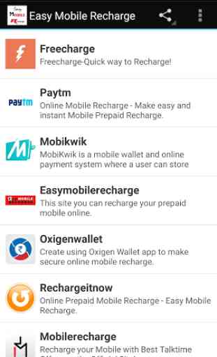 Easy Mobile Recharge India 1