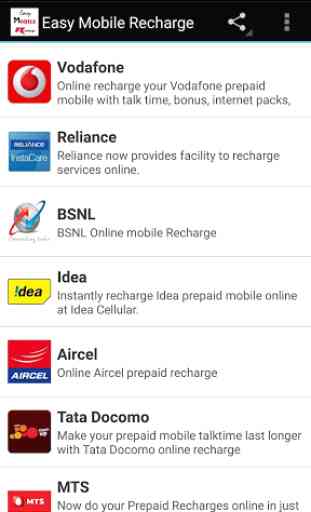 Easy Mobile Recharge India 2