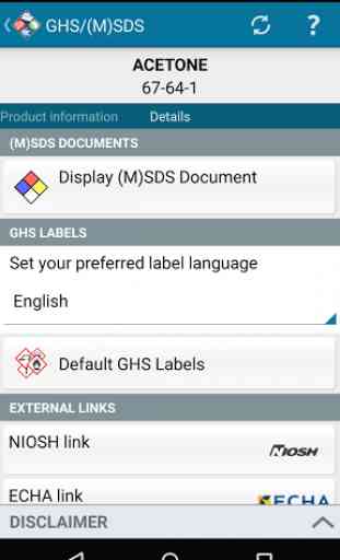 EMS.GHS/(M)SDS 4