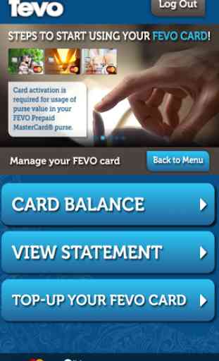 FEVO Prepaid MasterCard® 3