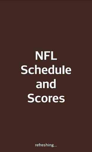 Football NFL Schedule & Scores 1