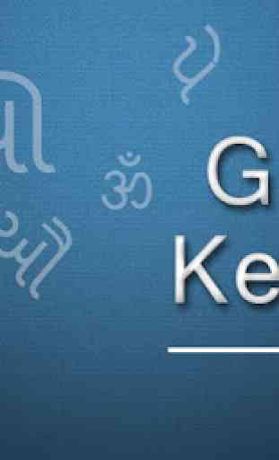 Gujarati Keyboard : Guj & Eng 1