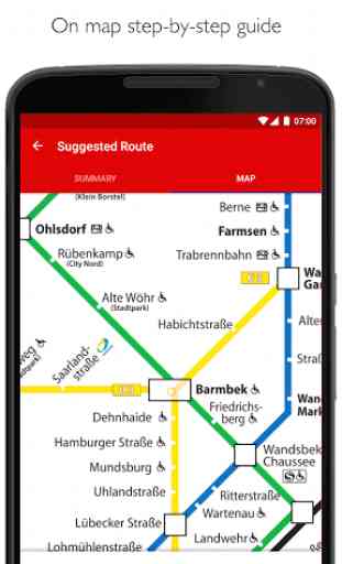 Hamburg Metro HVV Map & Route 4
