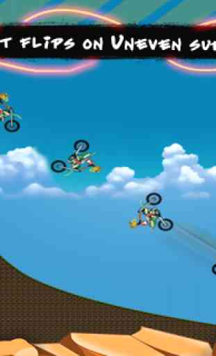Hill Bike Stunts: Crazy Racing 3