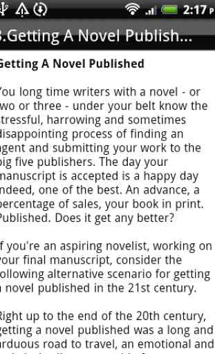 How To Write A Novel 4