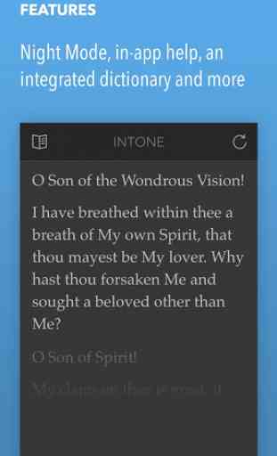 Intone — Bahá'í Writings 4
