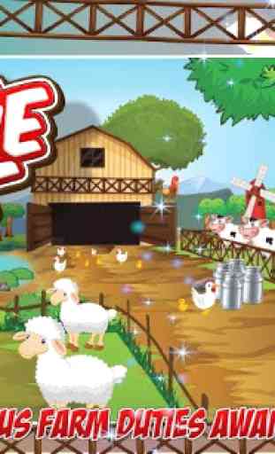 Kids Cattle Farming Simulator 3