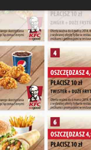 Kupony KFC 2