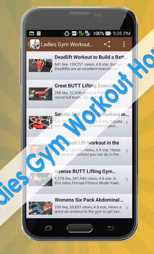 Ladies Gym Workout Home 3