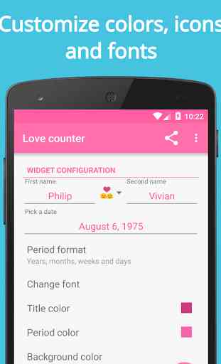Love Counter Widget 2