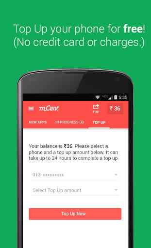 mCent - Free Mobile Recharge 3